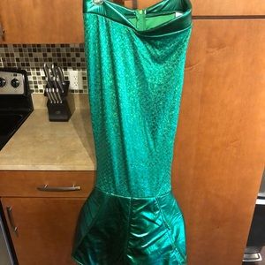 Halloween Costume Mermaid Tail, Size L/XL.